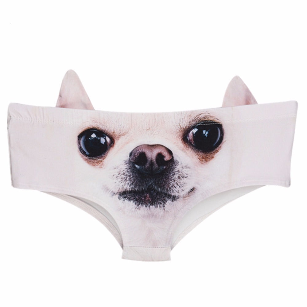 3D Animal Print Underwear