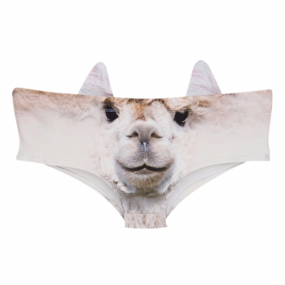 3D Animal Print Underwear
