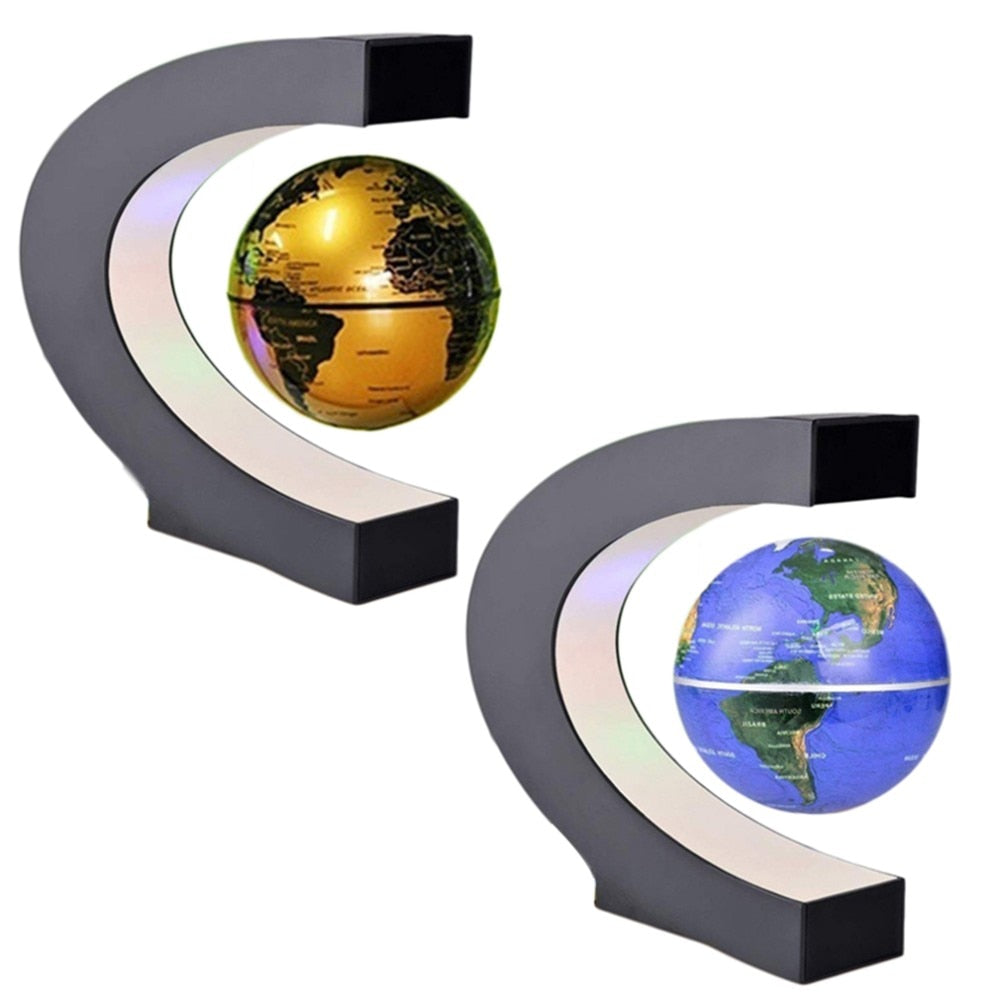 Anti-gravity Floating and Rotating Globe