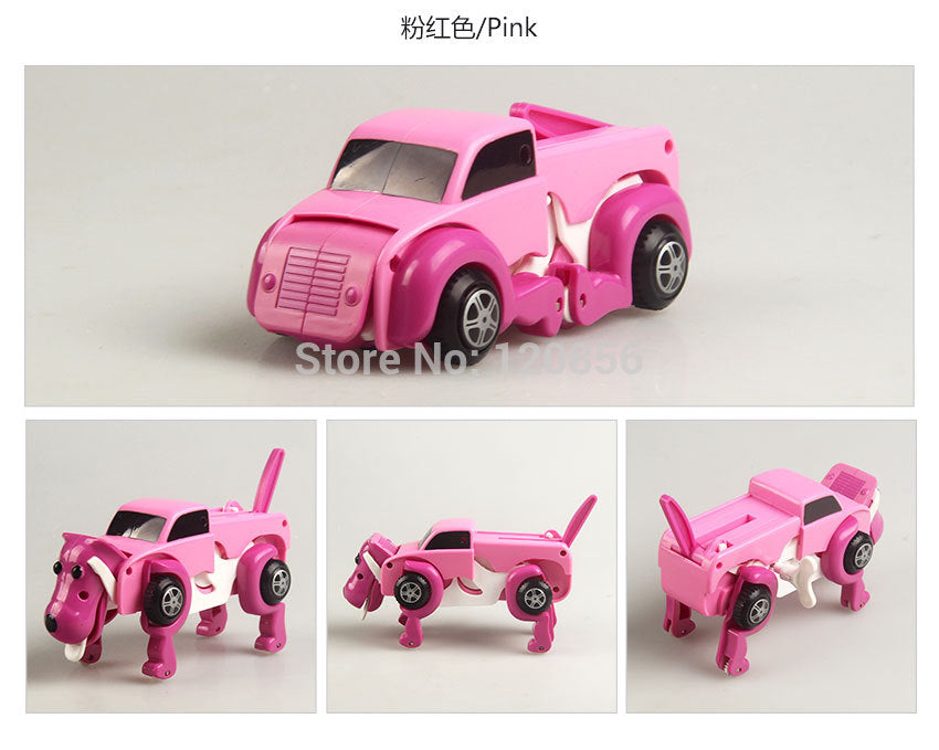 Automatic Transforming Dog Windup Toy