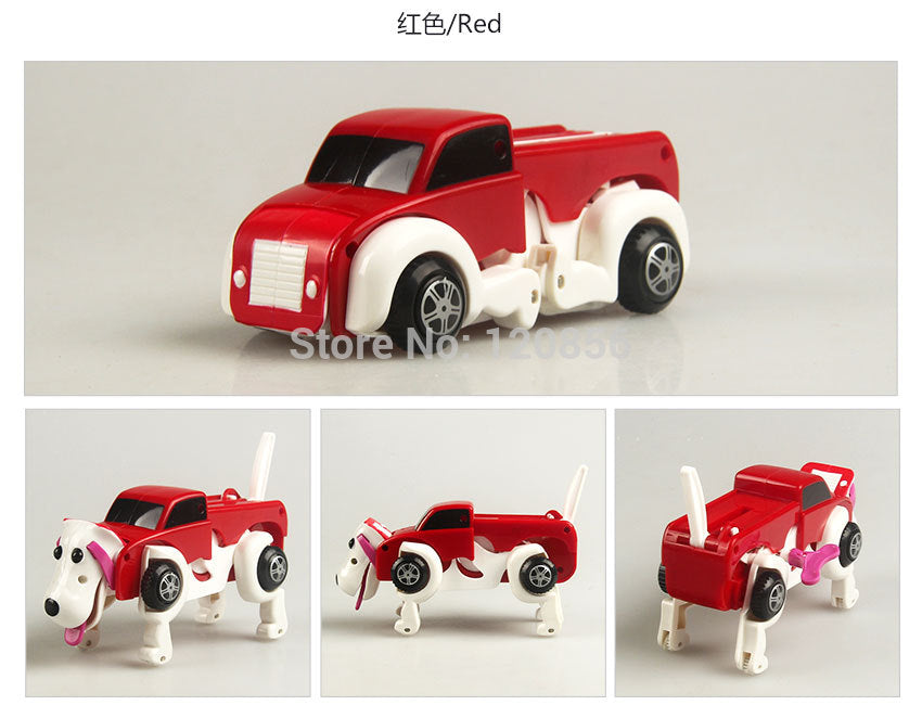Automatic Transforming Dog Windup Toy