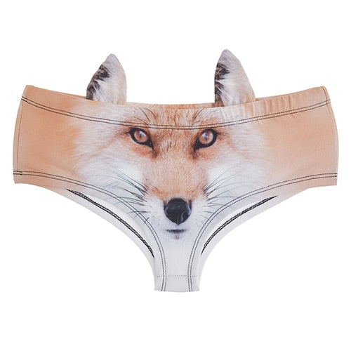 3D Animal Print Underwear