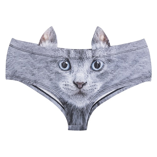 3D Animal Print Underwear