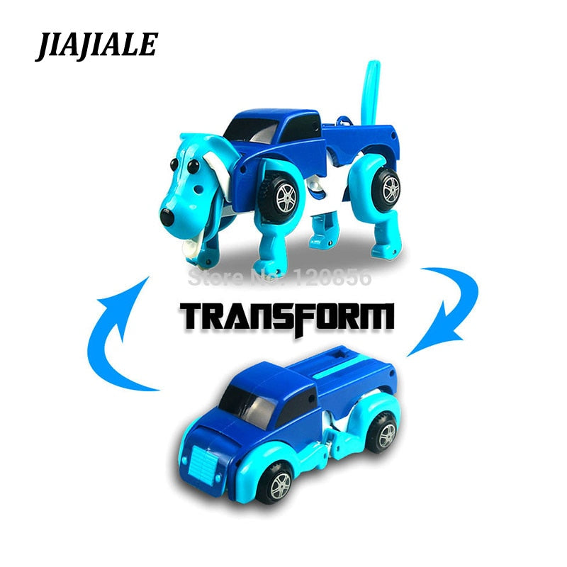 Automatic Transforming Dog Windup Toy