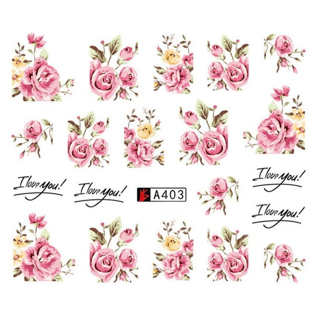 Nail Art Water Decals