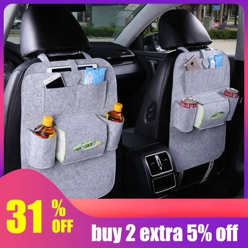 Multi-Pocket Car Backseat Organizer